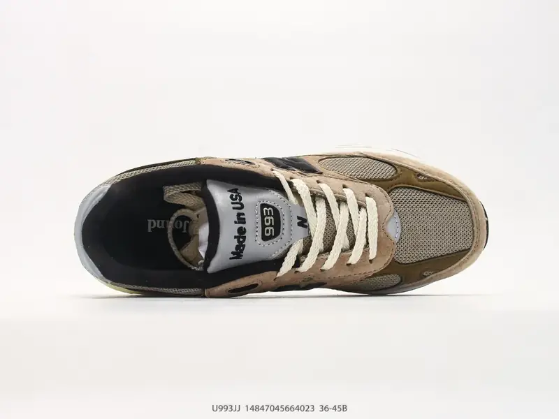 New Balance Sepatu Olahraga Retro Bernapas Bantalan U993JJ #14847045664023